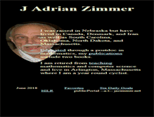 Tablet Screenshot of jazimmer.net